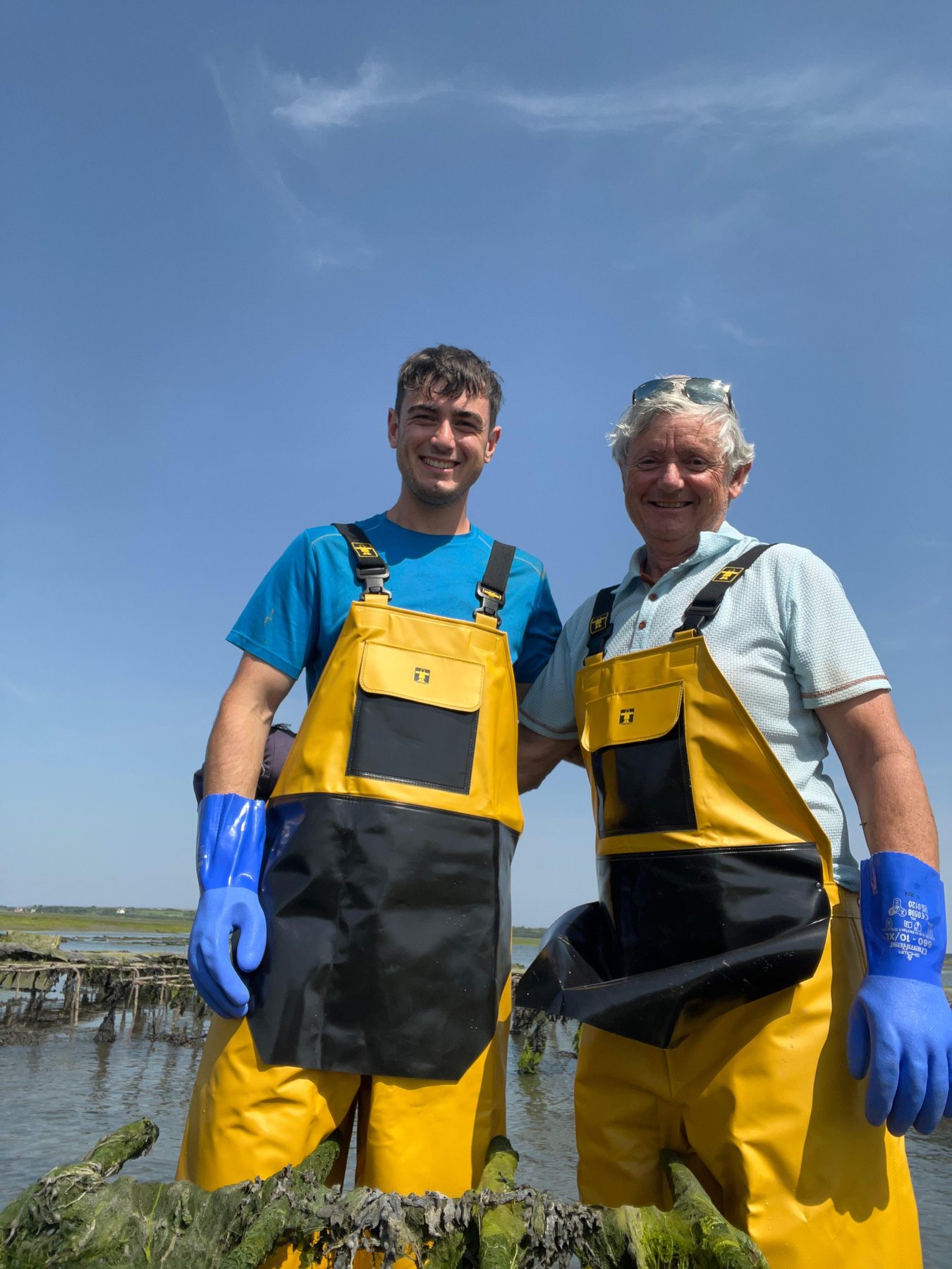 Brendan Garvey and Fergus Garvey, the family behind Shannon Oysters